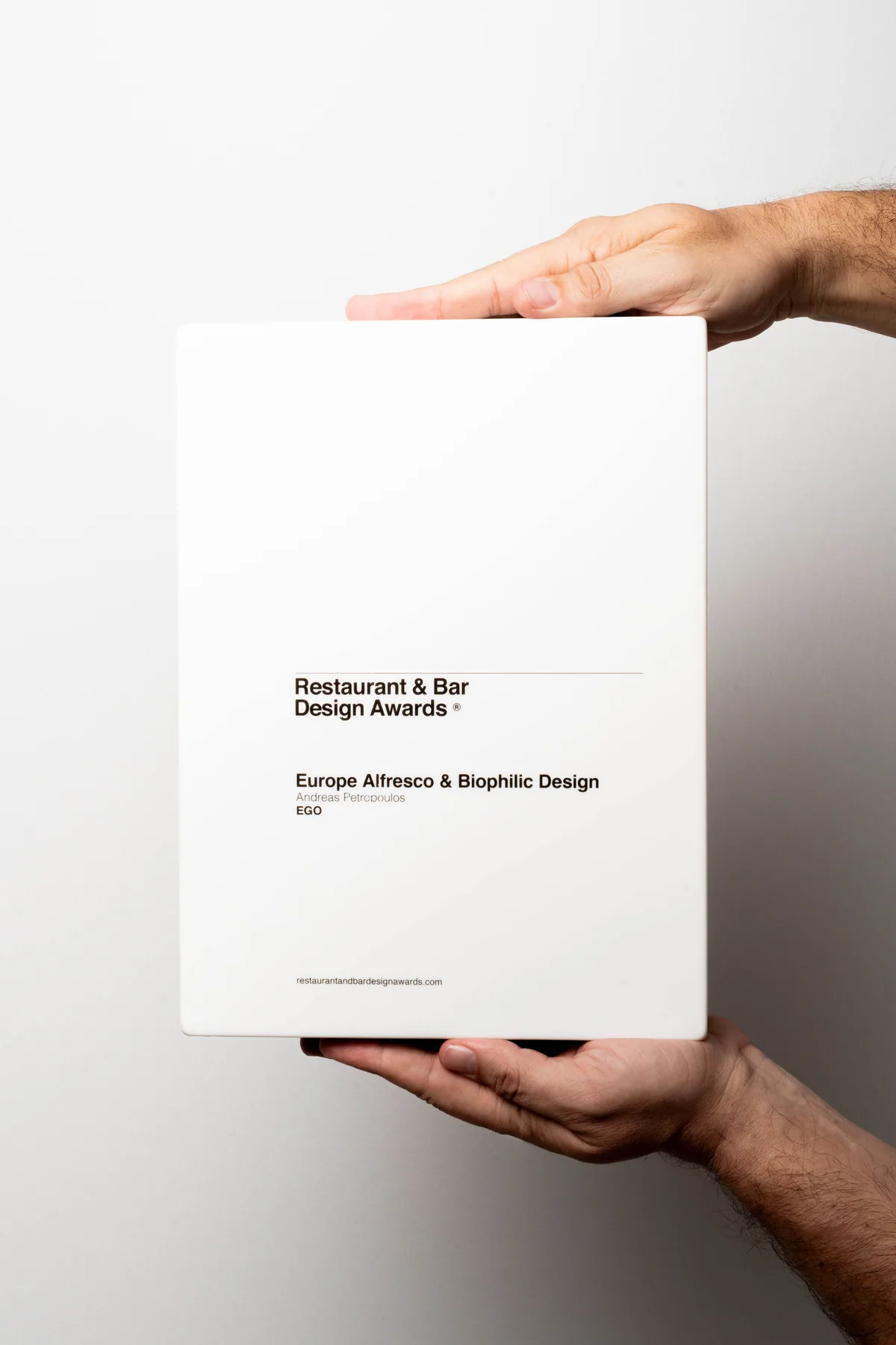 Το πιστοποιητικό Restaurant & Bar Design Awards 2021